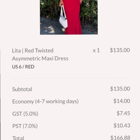 Club L Red Dress - Picture 4 of 4